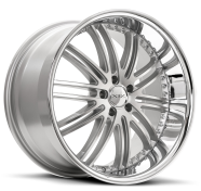 XIX EXOTIC - X23-silver machined stainless steel lip